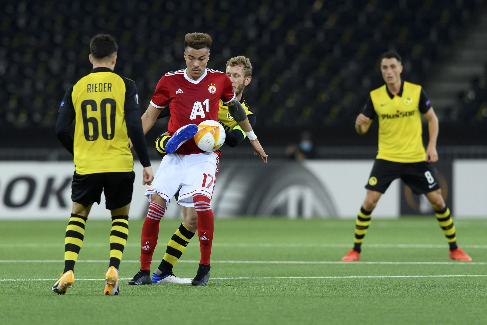 Adalberto Peñaranda, con el CSKA de Sofía.