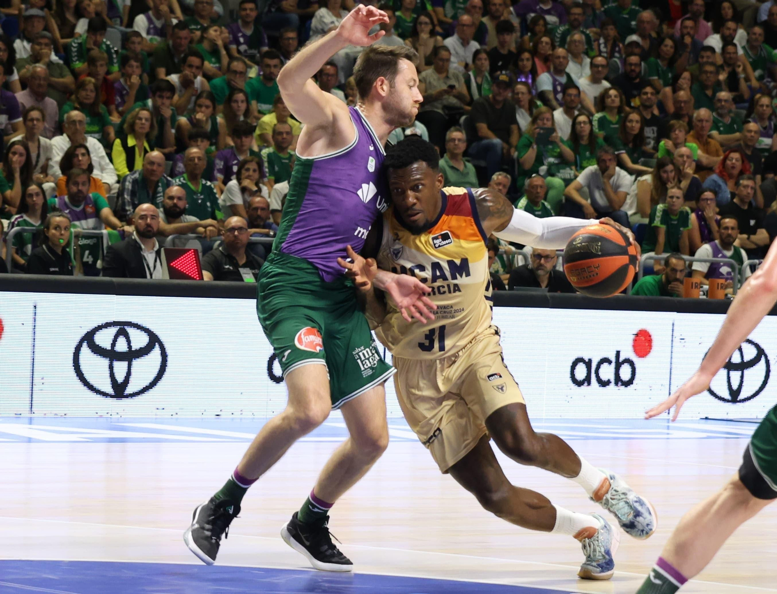 Unicaja-UCAM Murcia, en fotos