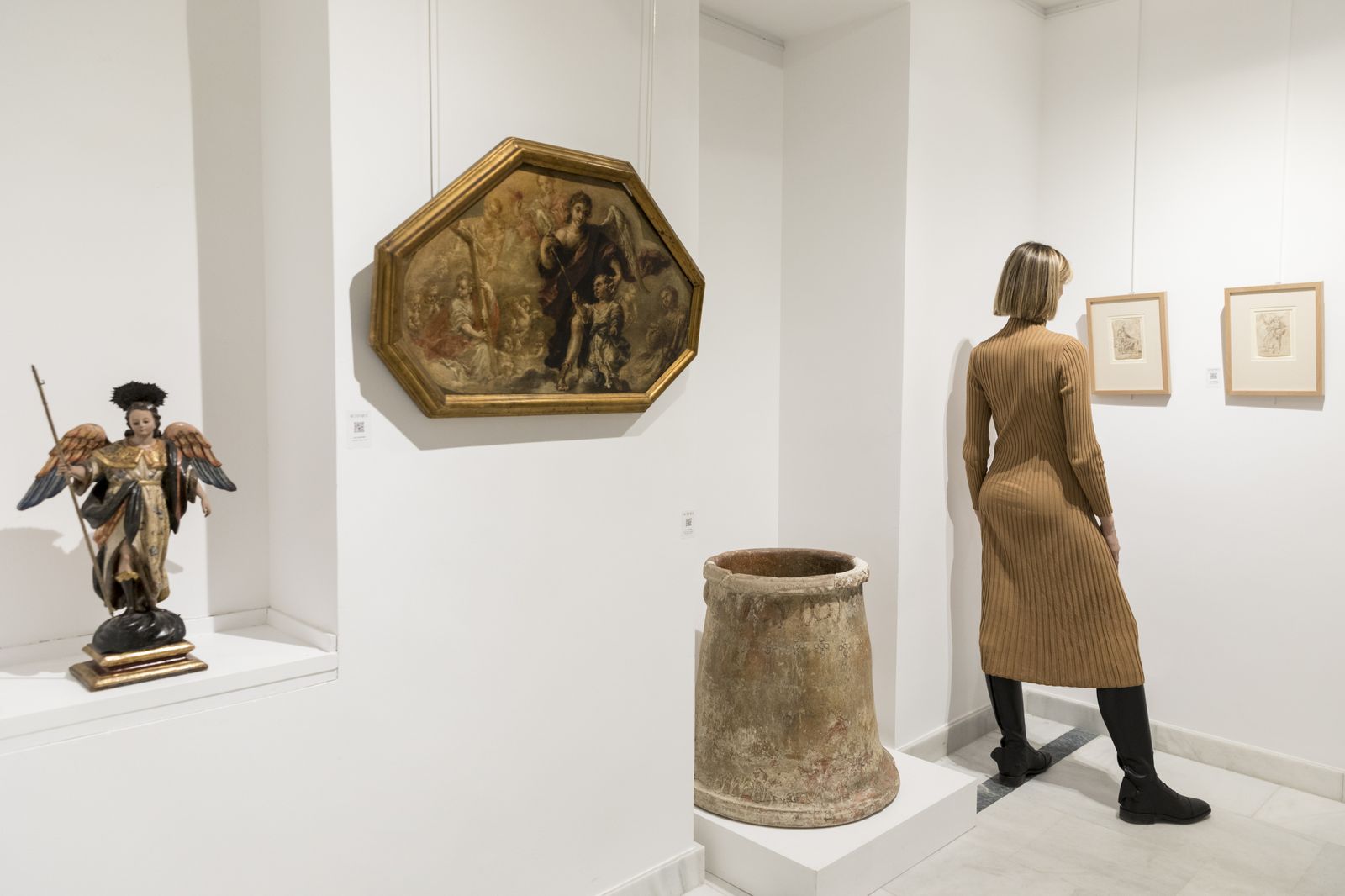 Detalle de la sala de exposición de Setdart.