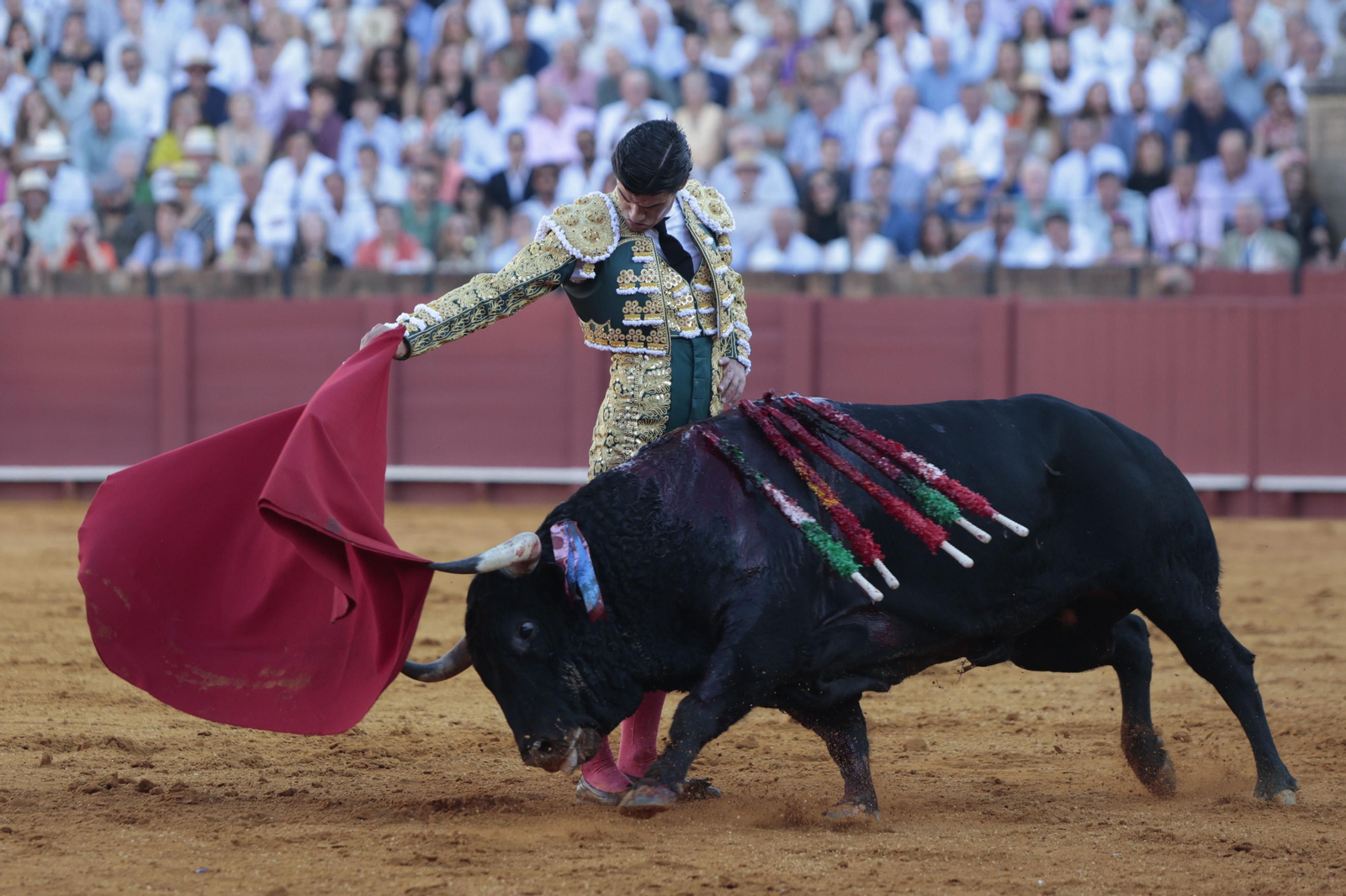 Las imágenes de la primera corrida de la Feria de San Miguel