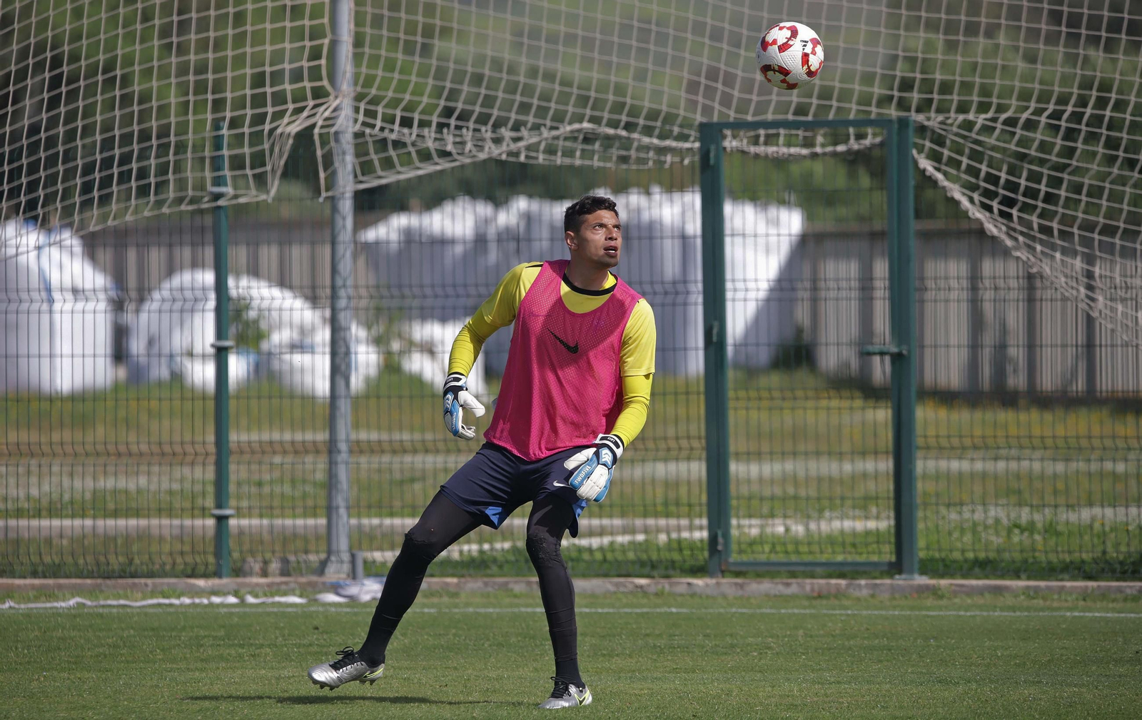 Las fotos del primer entrenamiento del Algeciras para el partido contra el Alcorcón