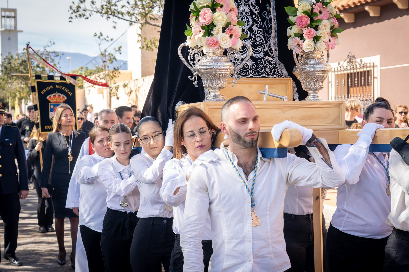 El Viernes Santo en la Semana Santa de Roquetas de Mar 2025