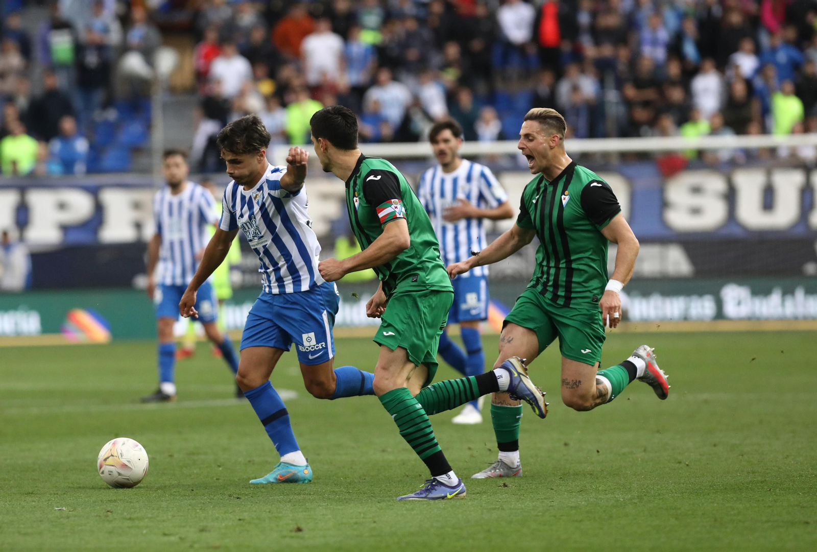 Las fotos del Málaga CF-Eibar