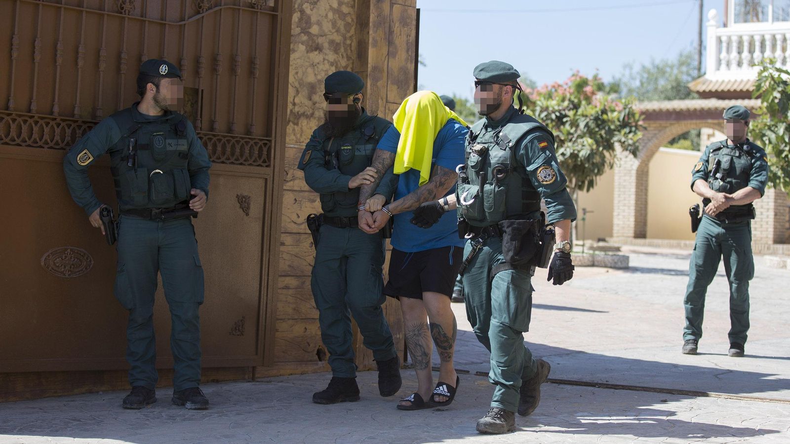Detención de Ginés en junio de 2019.