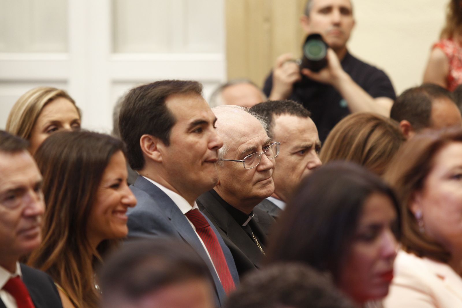 Pleno investidura Presidente Diputación de Almería. Javier Aureliano García