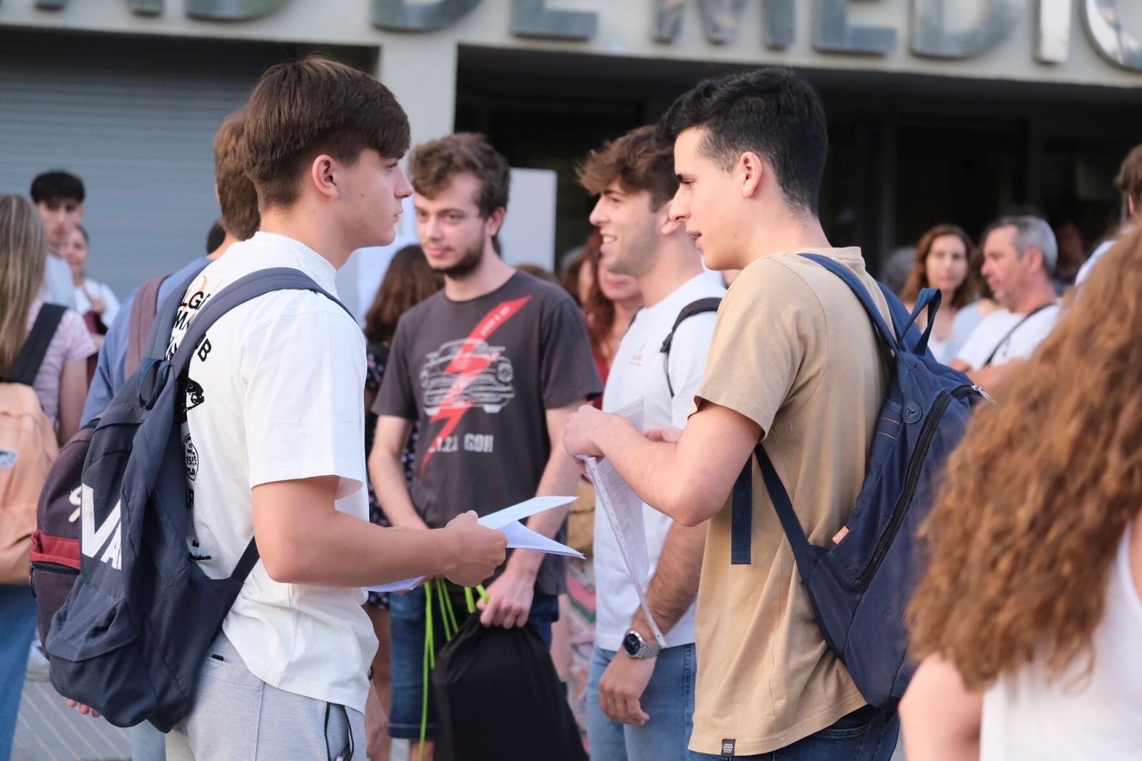 El primer día de la Selectividad extraordinaria de julio en Córdoba, en imágenes