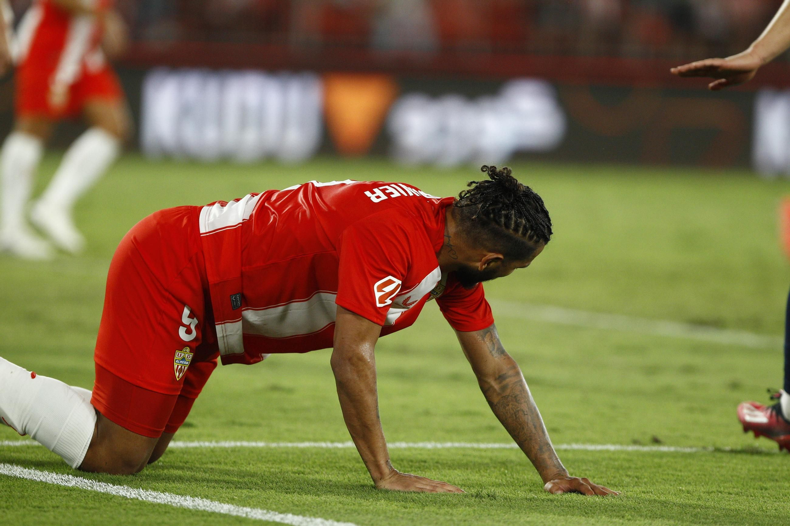 Las imágenes del partido de fútbol U.D. Almería-S.D. Eibar