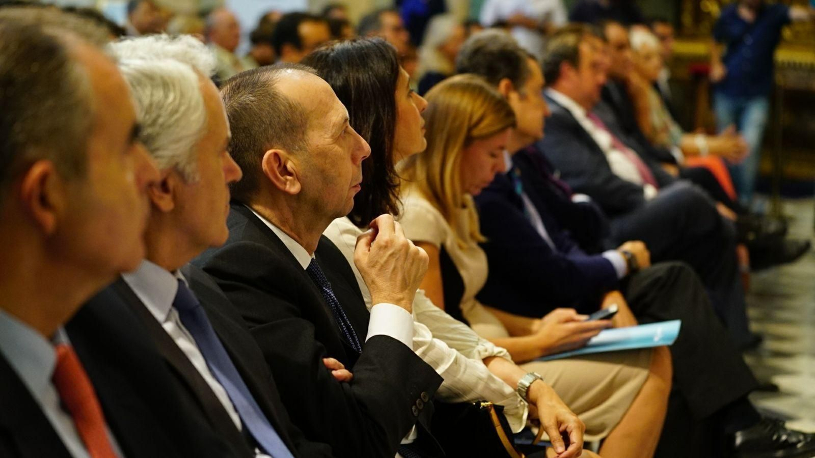 Manuel Contreras, Agustín Muñoz, José Antonio Carrizosa, Rosario Joly y María del Mar Díez.