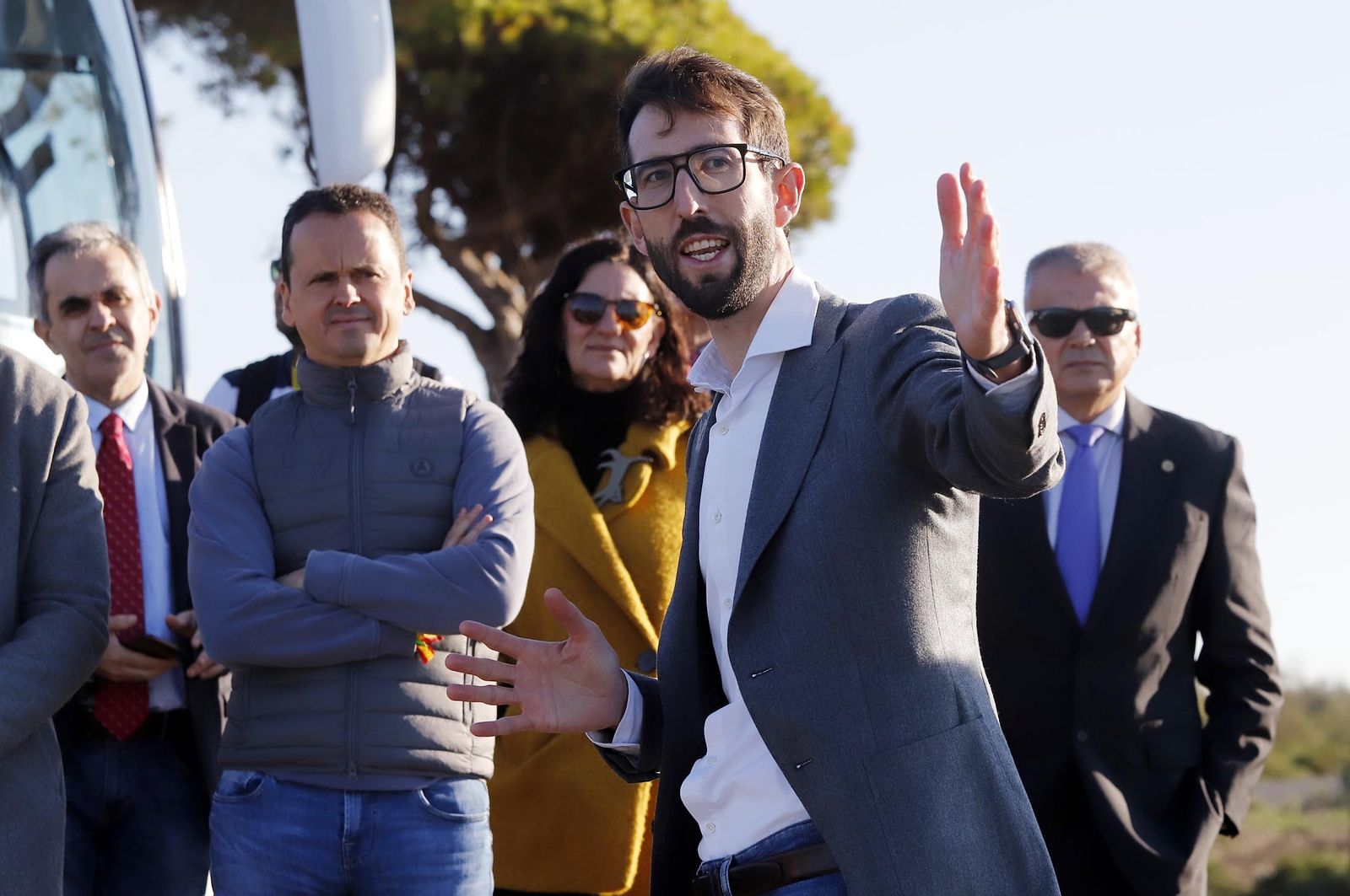 Imágenes del ensayo del demostrador Auto´Mate en el INTA, Huelva