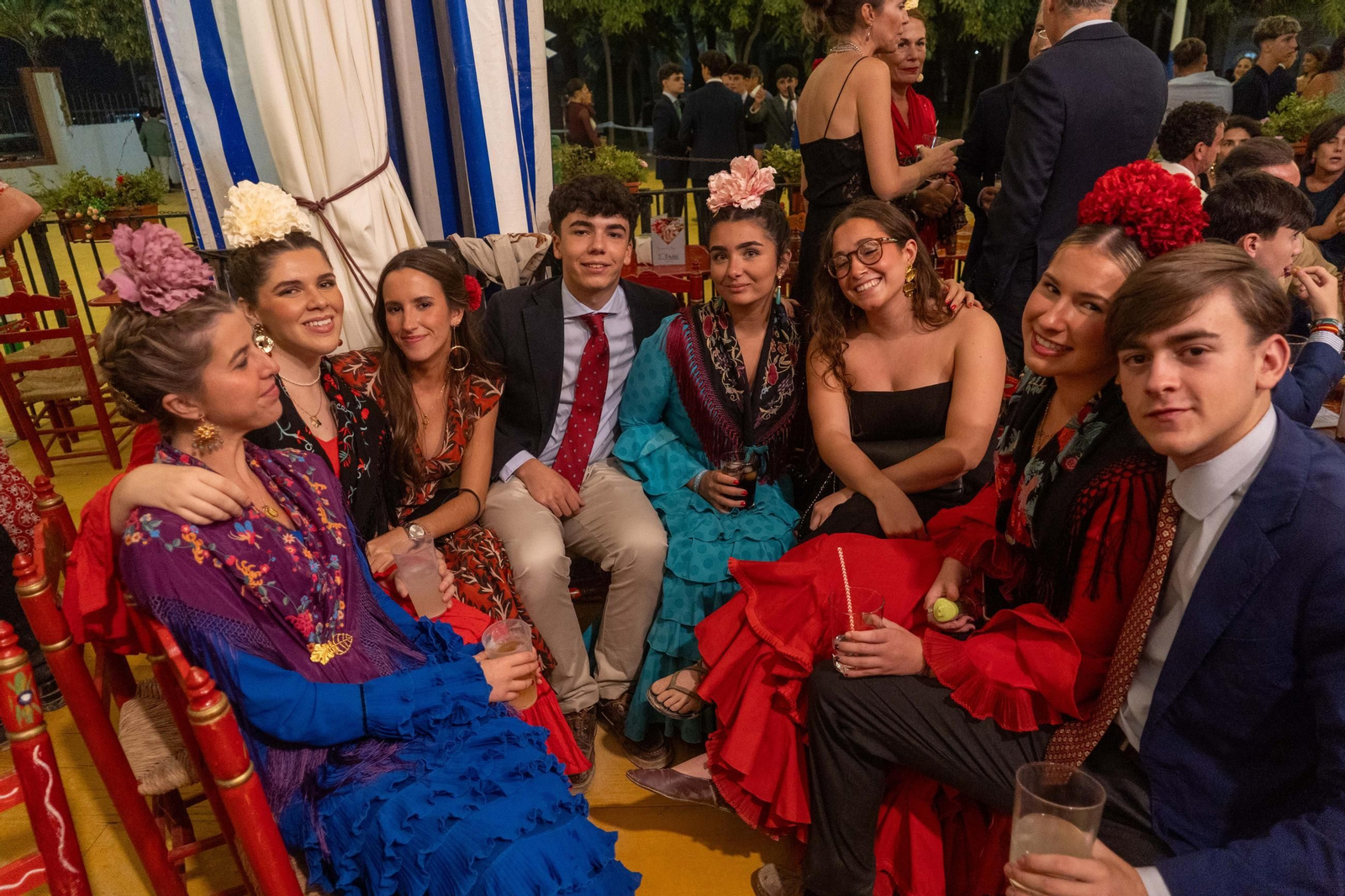 Ambiente de la noche del 10 de Octubre en la Feria Del Caballo 2025