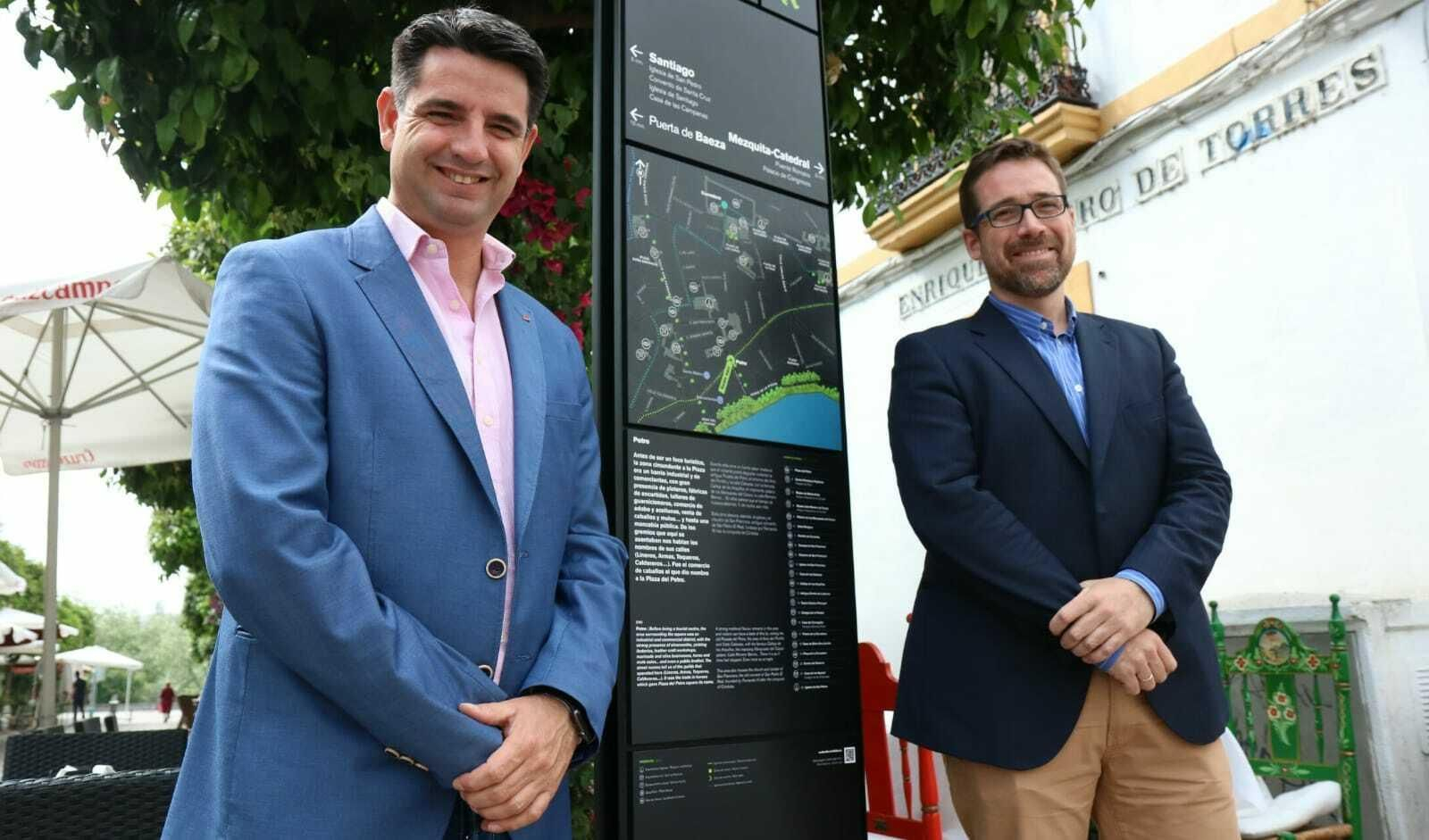 El Ayuntamiento de Córdoba estrena señalética en el casco histórico