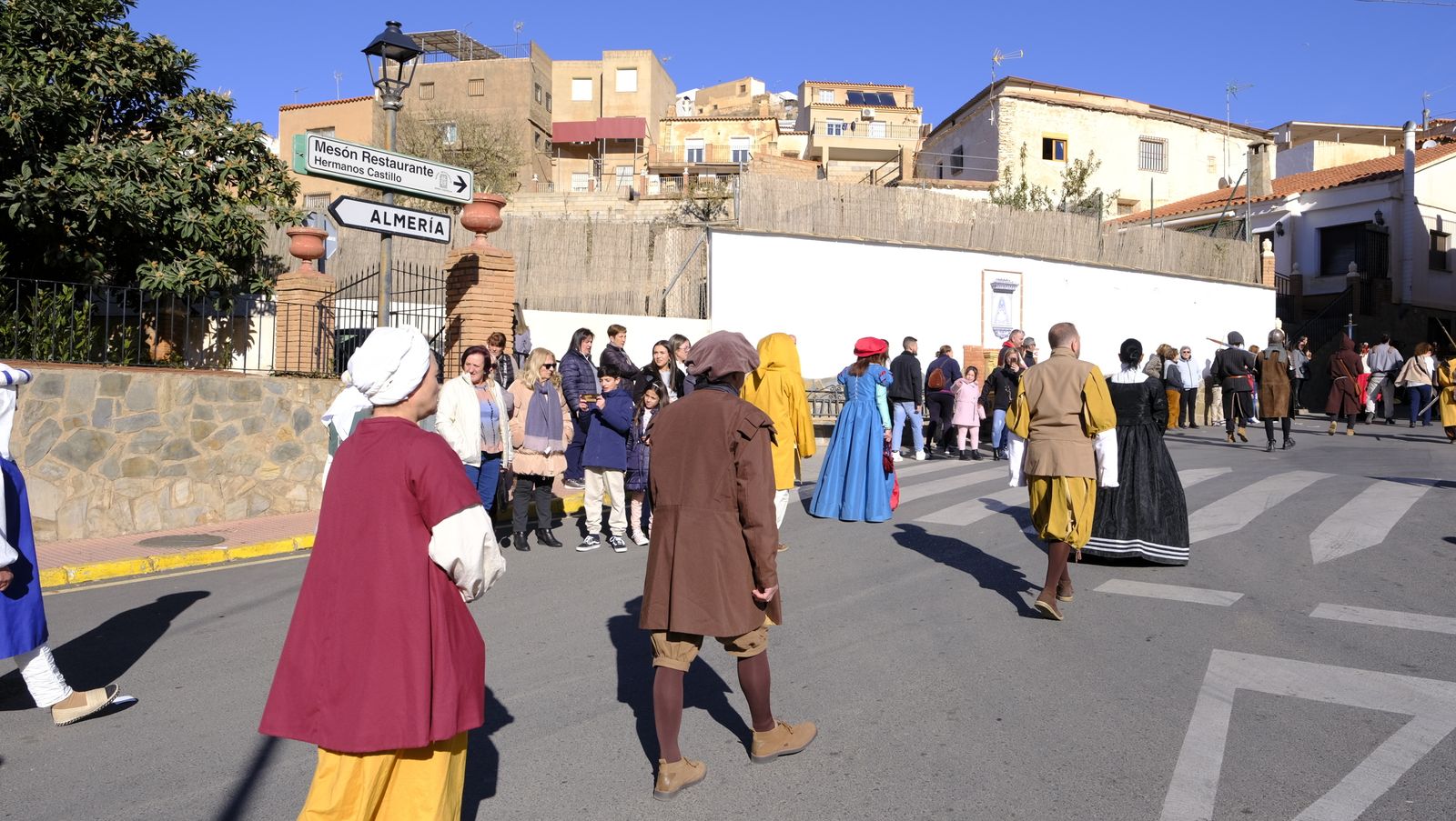 Imágenes de la "visita de los Reyes Católicos" a Fiñana