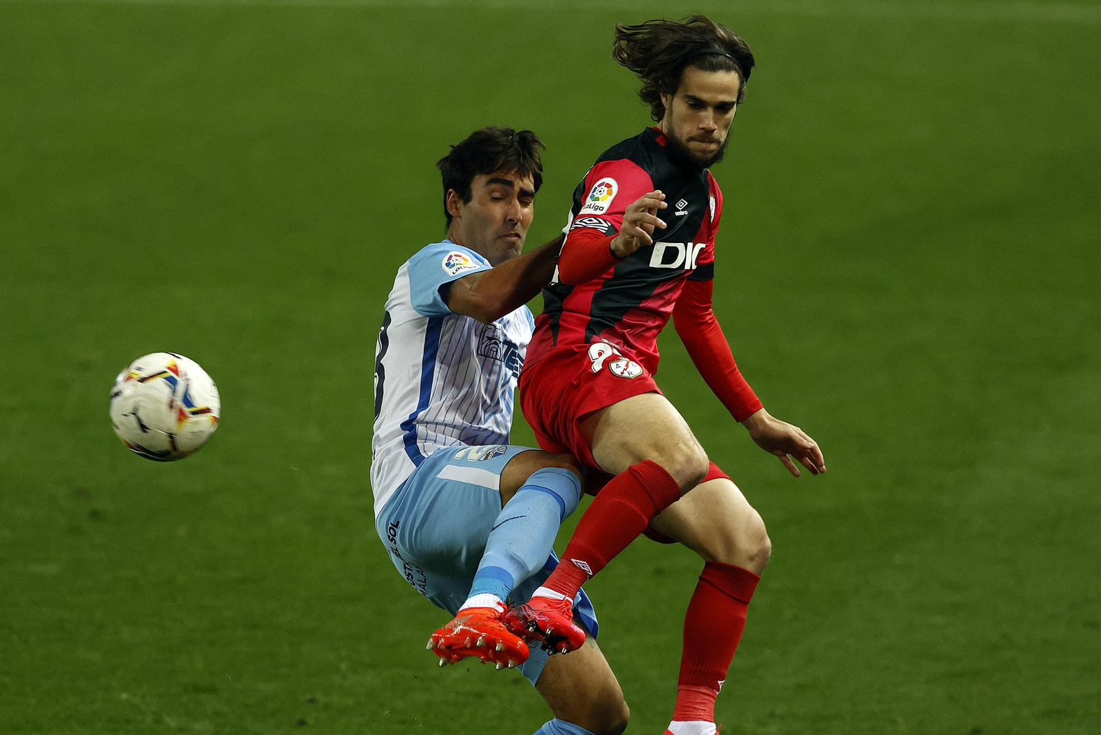 Las fotos del Málaga CF-Rayo Vallecano