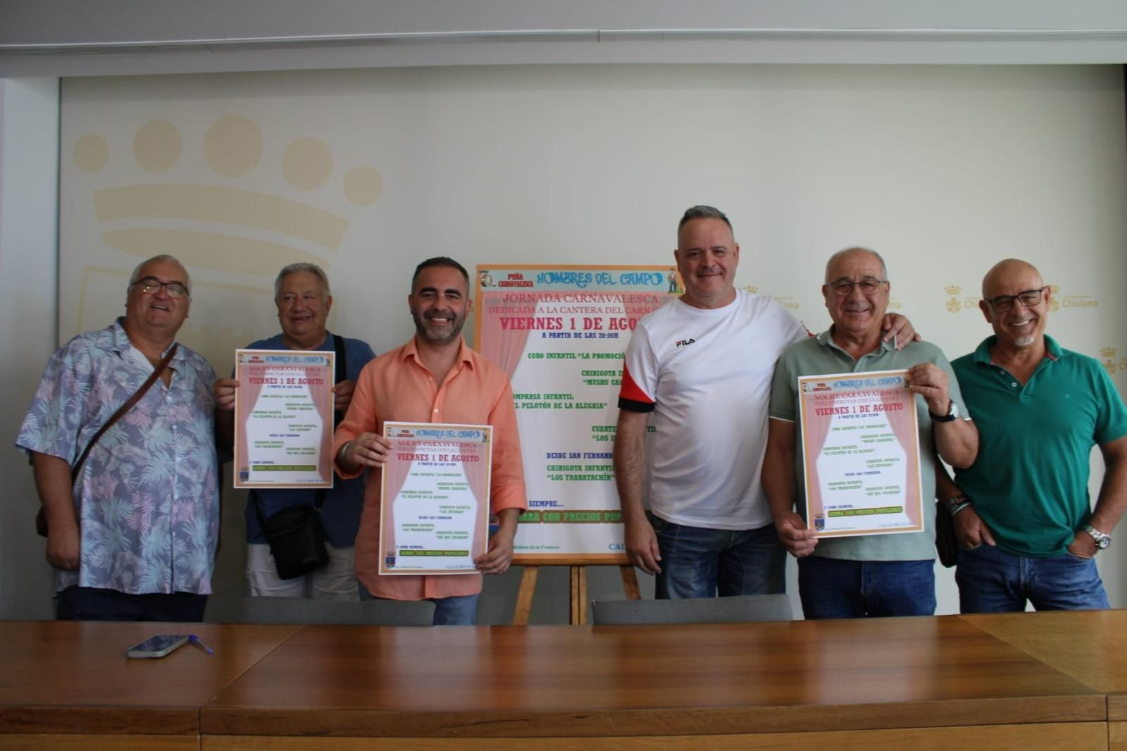Participantes en esta rueda de prensa.