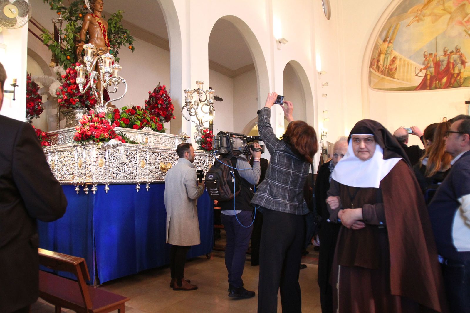 La procesión de San Sebastian en Imágenes.