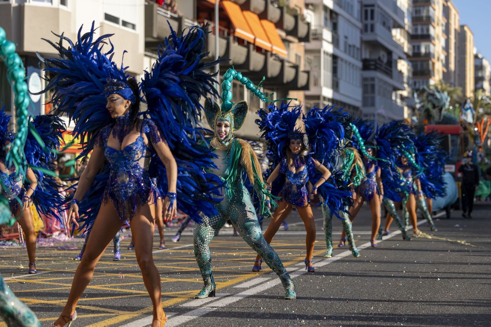 Las mejores imágenes de la Cabalgata del Carnaval de Cádiz 2026