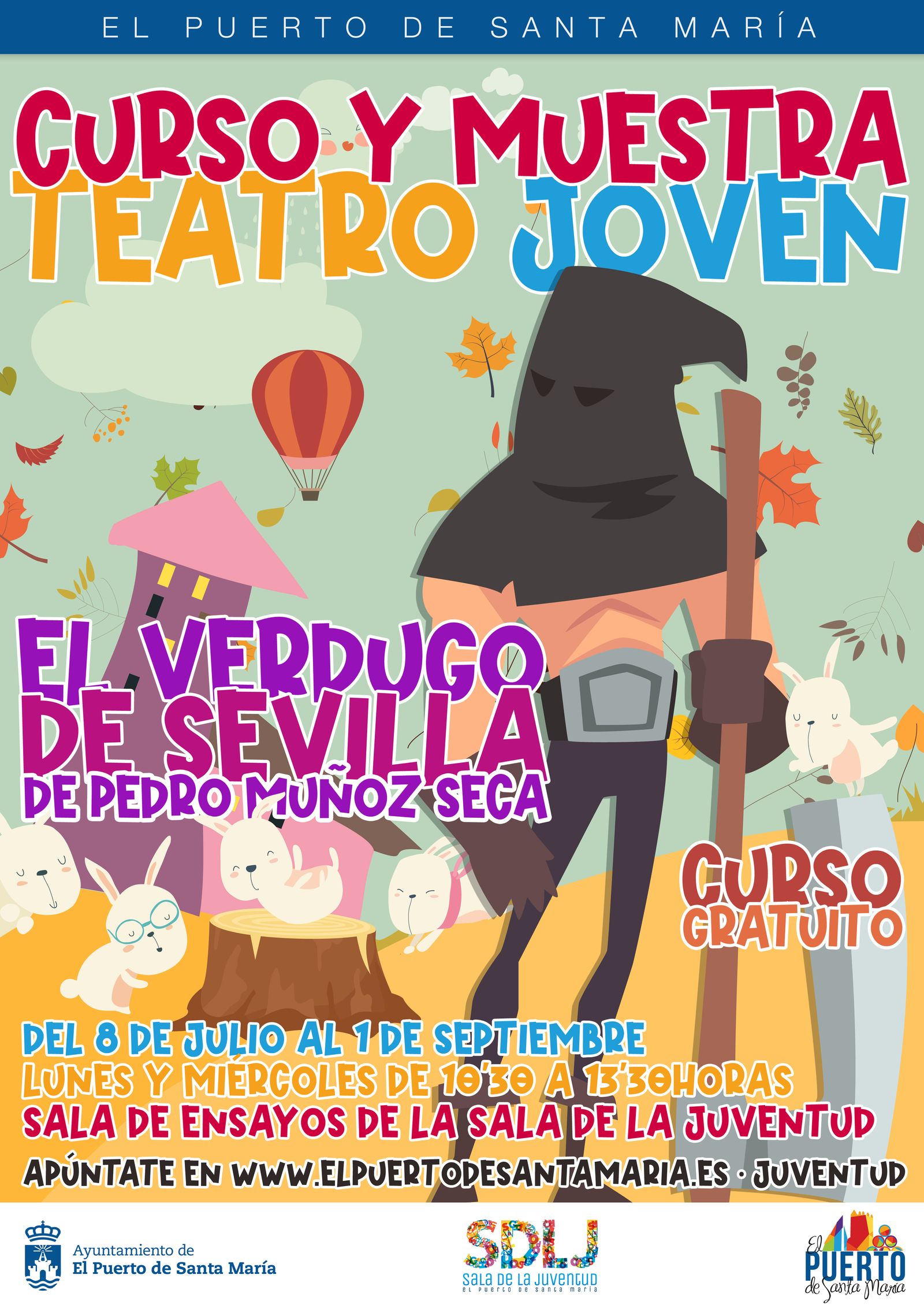 Abierto el plazo de inscripción para el Taller y Muestra de Teatro Joven