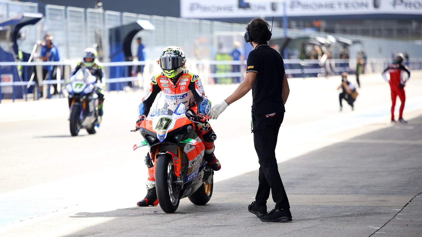 Primer día de entrenamientos de SBK en el Circuito de Jerez - Ángel Nieto