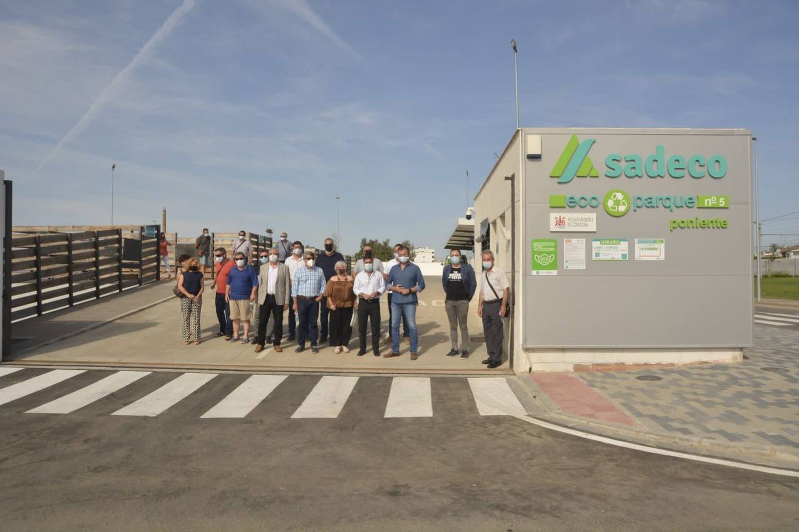 Inauguración del ecoparque de Villarubia.