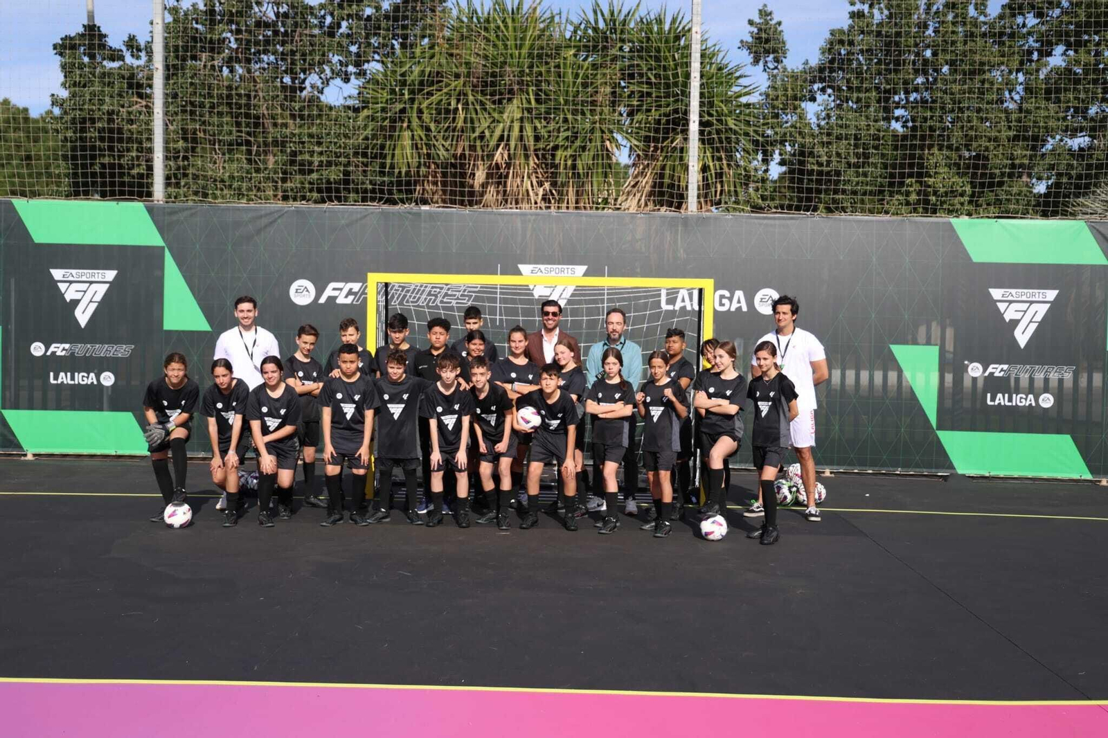 EA Sports y LaLiga lanzan una pista futurista en La Luz