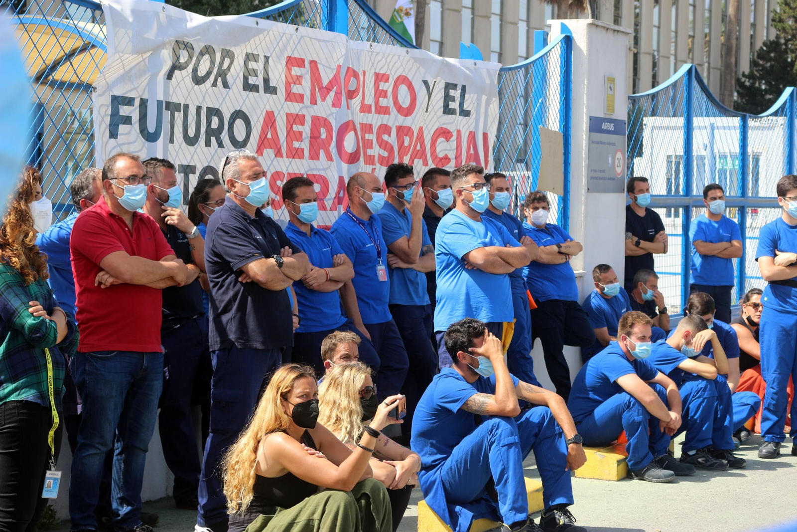 Conentración en Airbus Puerto Real, este lunes