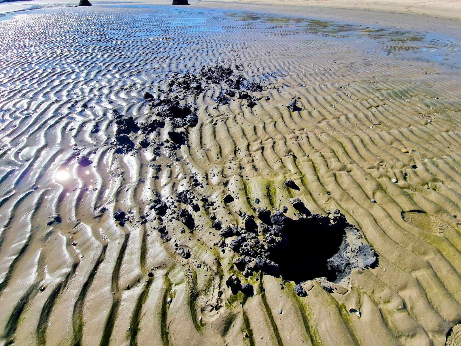 El PSOE de Algeciras pide a Junta y Ayuntamiento “medidas urgentes” ante un vertido de fecales en la playa del Rinconcillo.