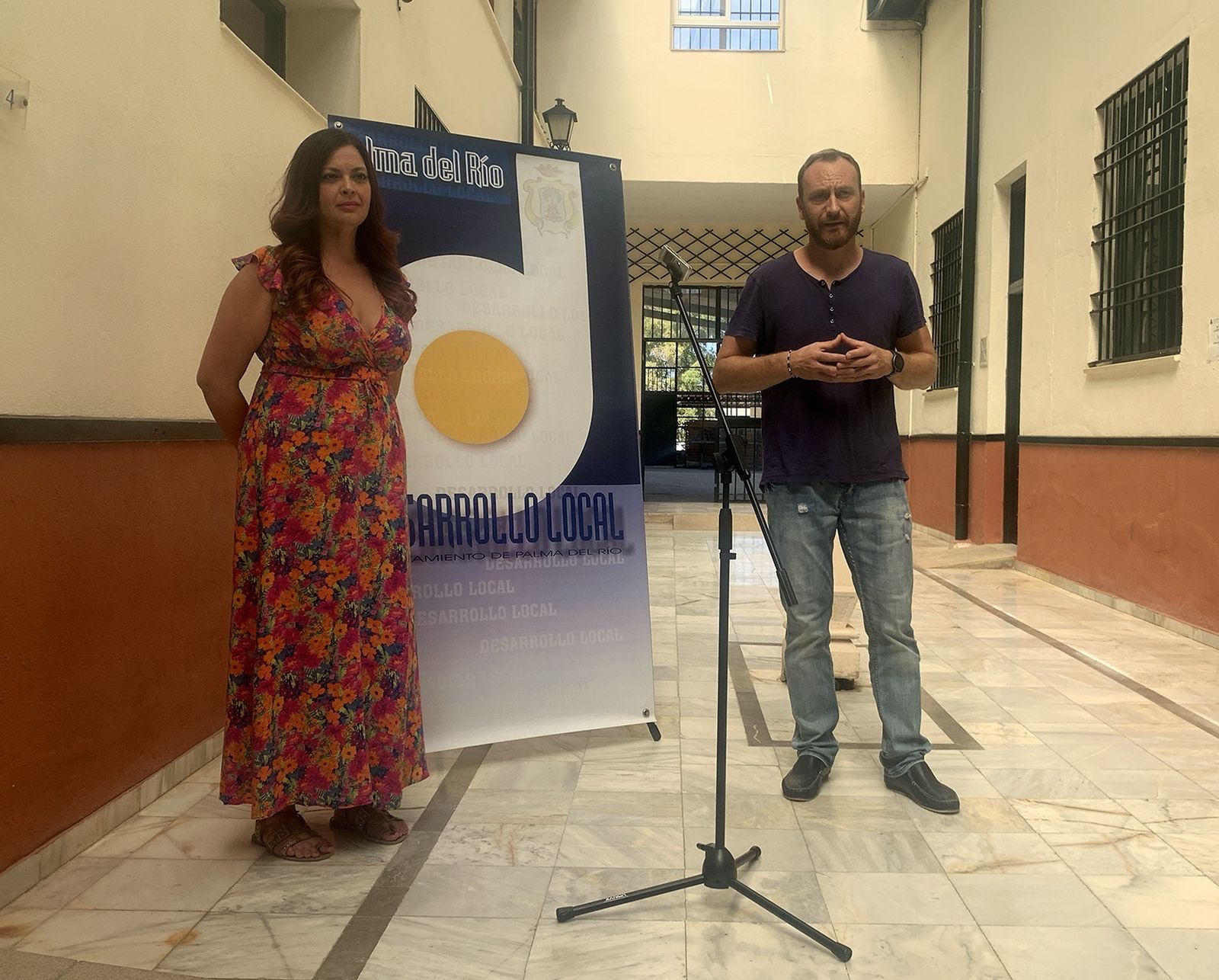 Los ediles Anabel Santos y Fran Corral.