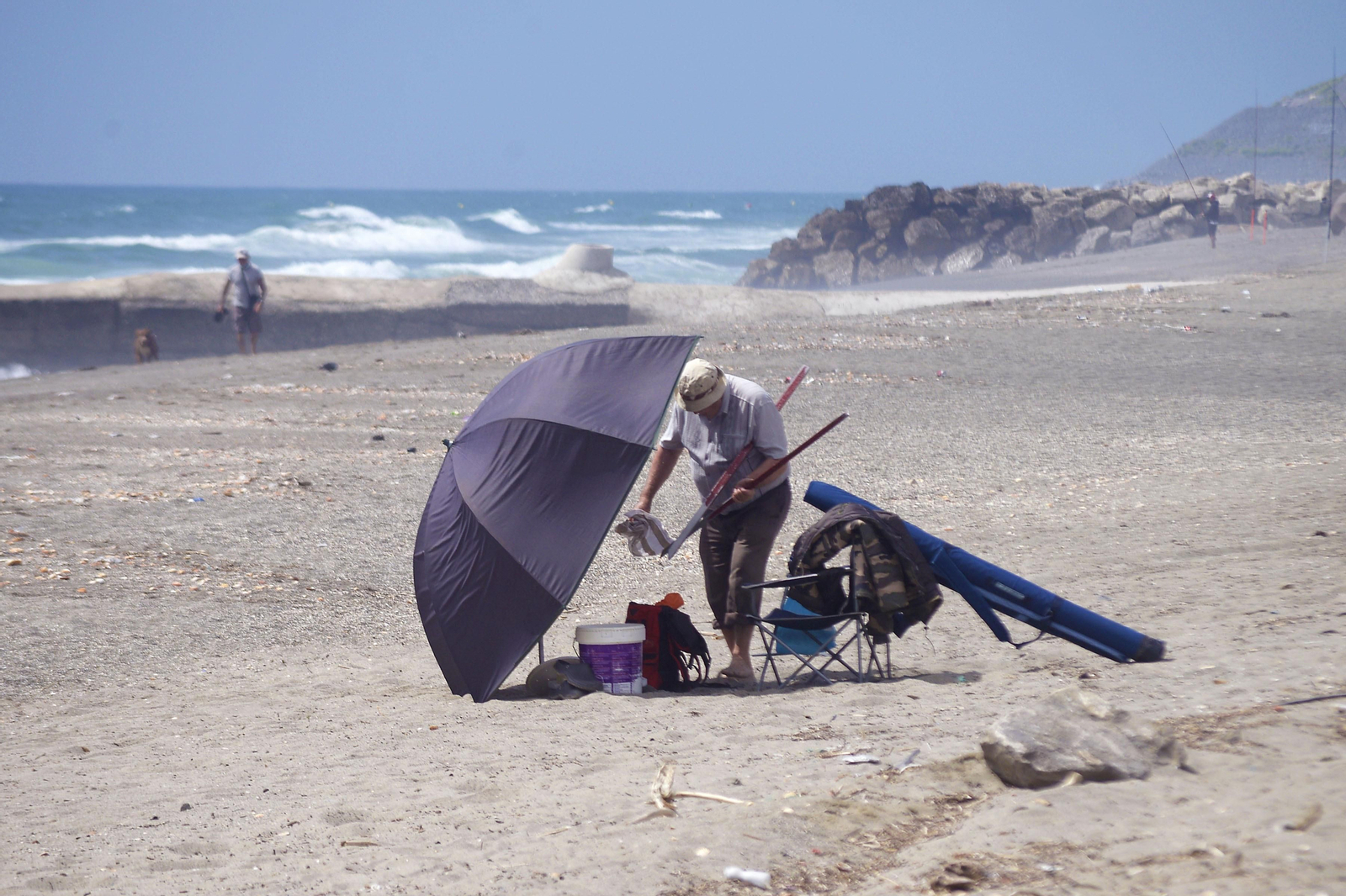 Fotos de las playas de la comarca en la fase 2