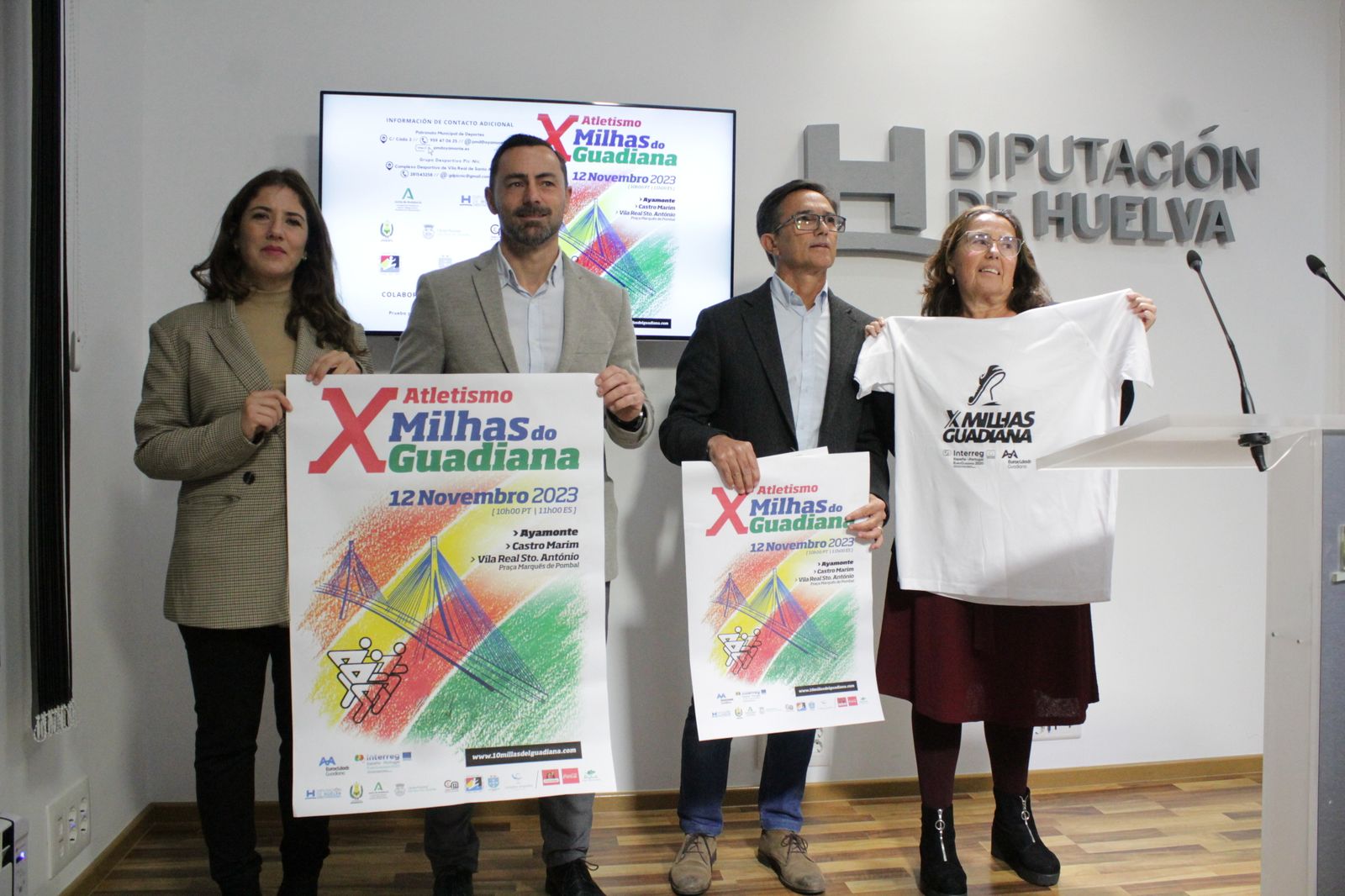 Los corredores de Huelva ya pueden apuntarse a la 28º edición de las 'X Millas del Guadiana'