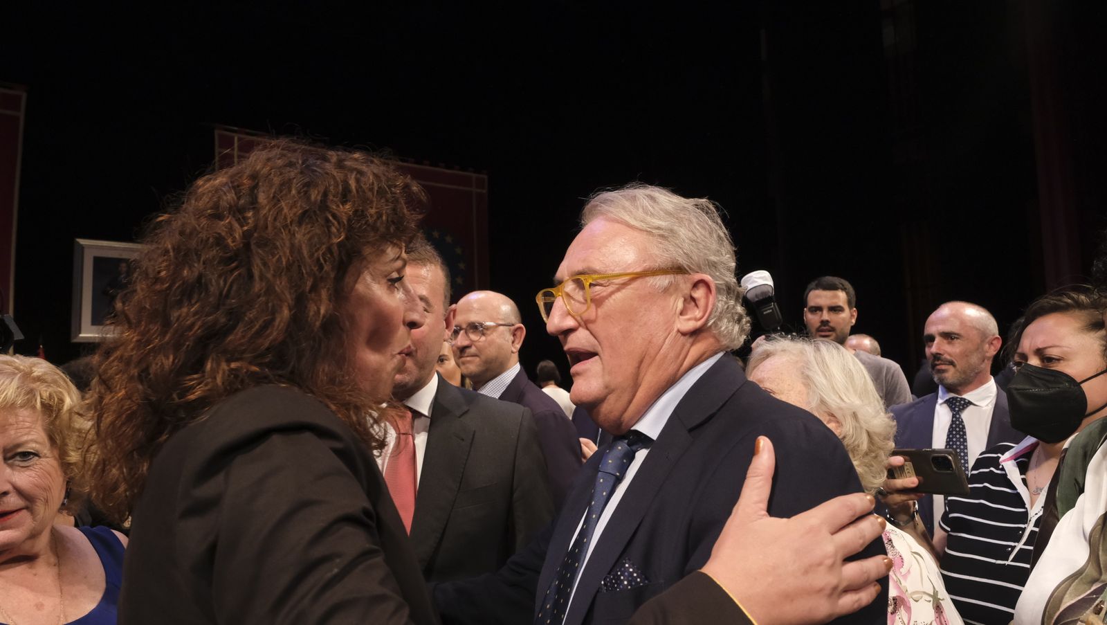 Imágenes de la investidura como Alcaldesa de Almería, de María del Mar Vázquez Agüero