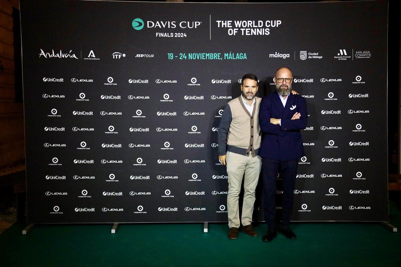 La alfombra roja de la Copa Davis