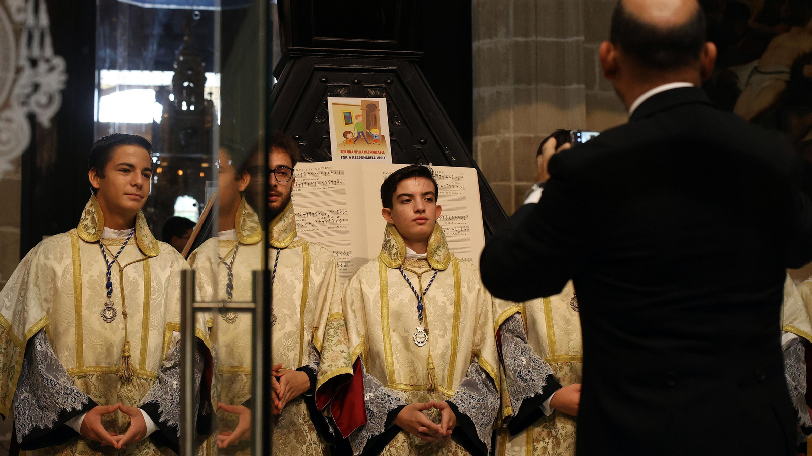 Las imágenes de la coronación de la Virgen de la Estrella en la Catedral.