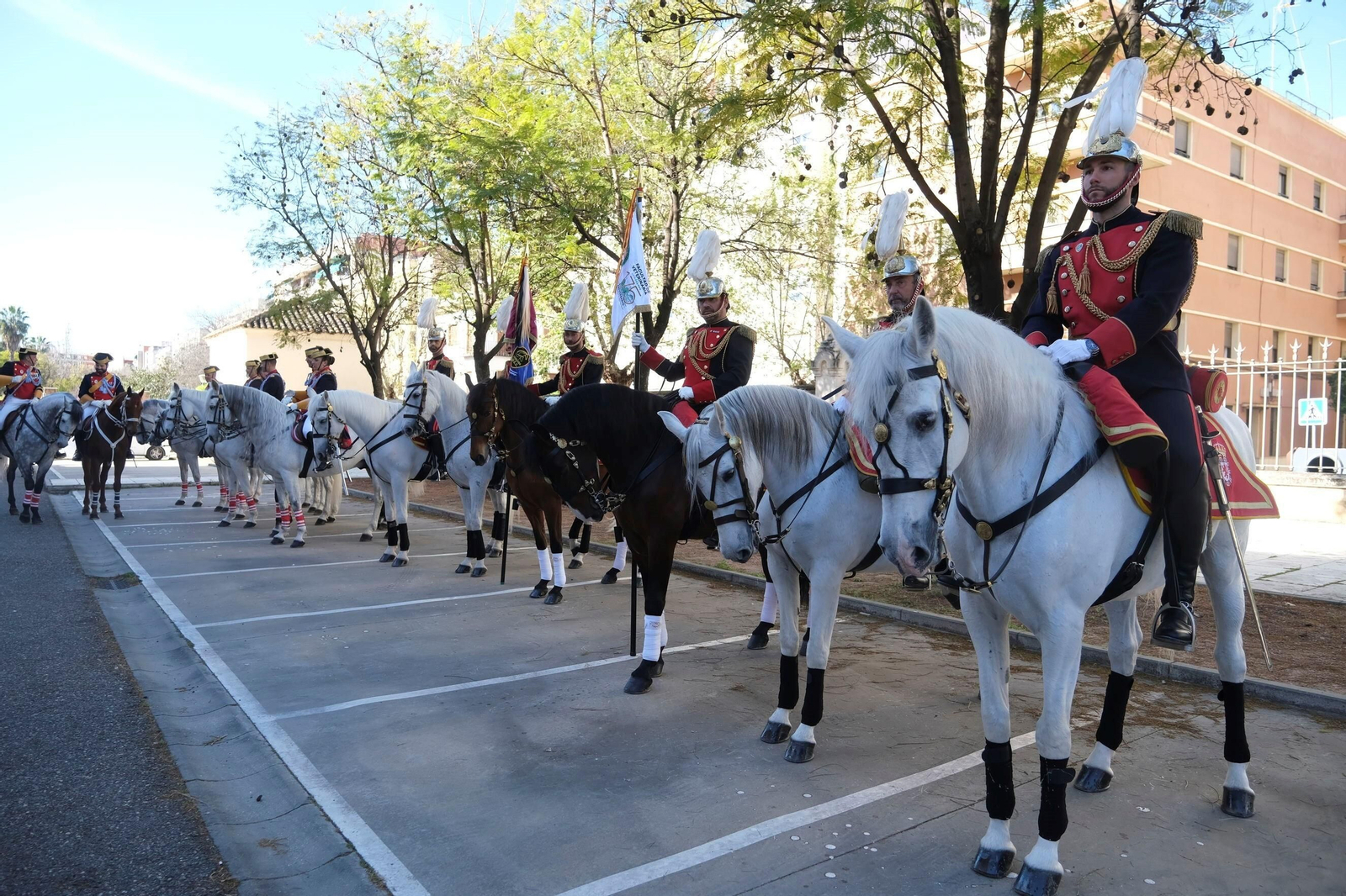 El desfile ecuestre con motivo de los 175 años de la Facultad de Veterinaria de Córdoba, en imágenes