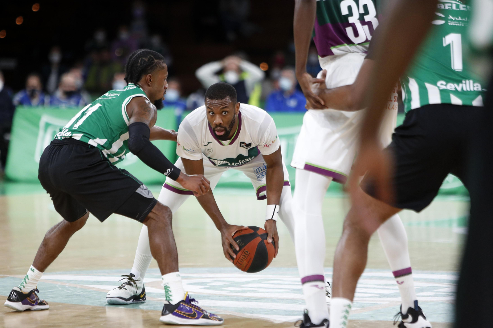 El Real Betis - Unicaja, en fotos