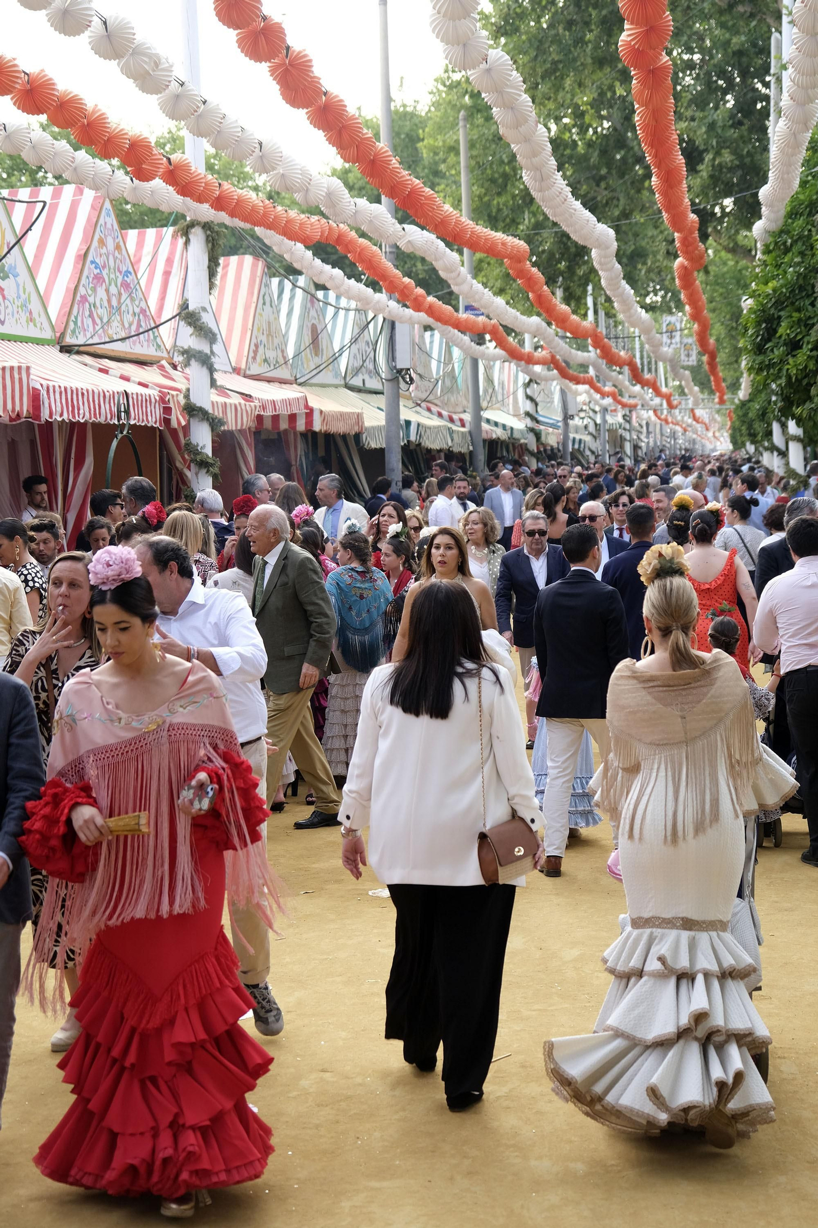 Ambiente un viernes de feria