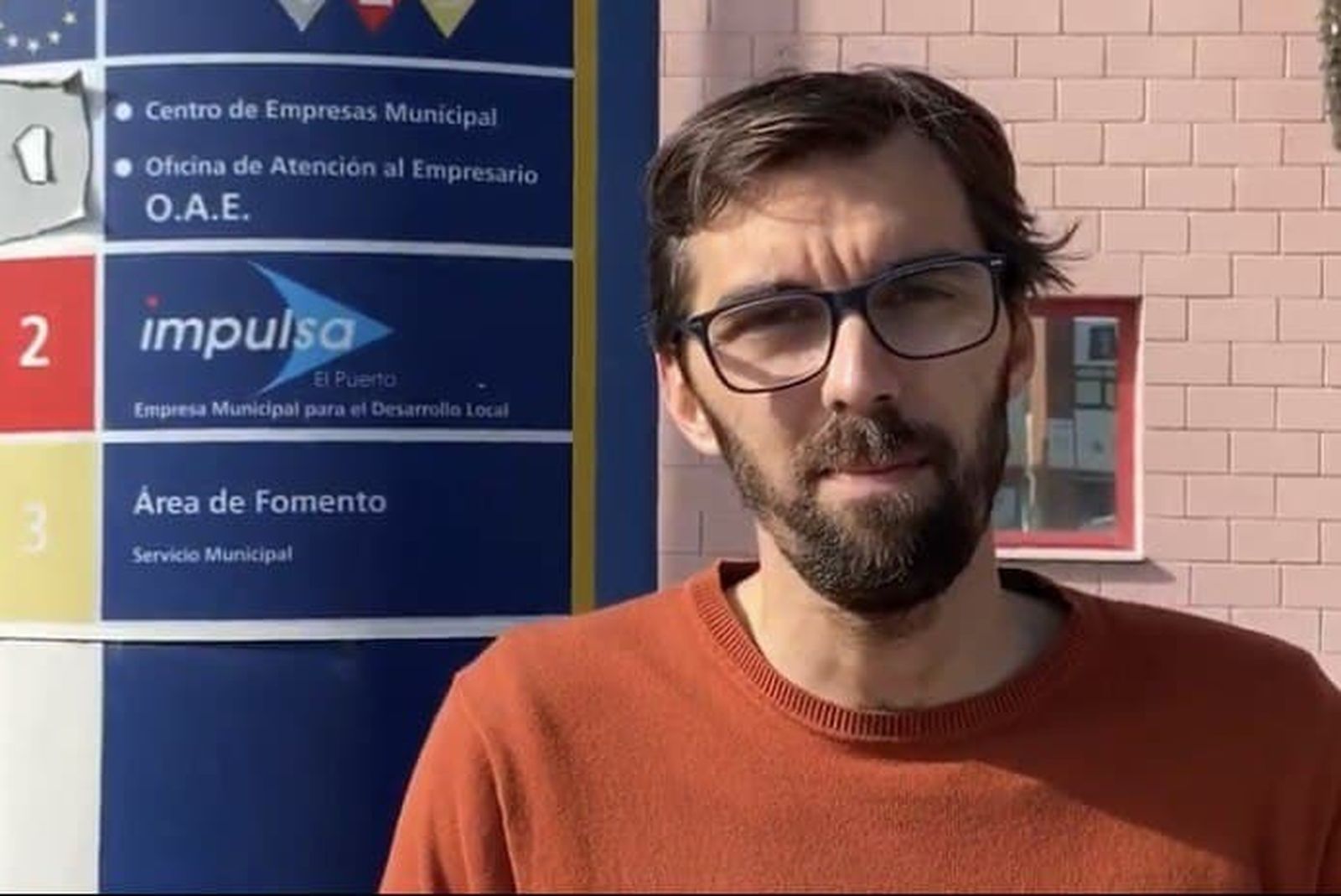 José Luis Bueno, portavoz de Izquierda Unida.