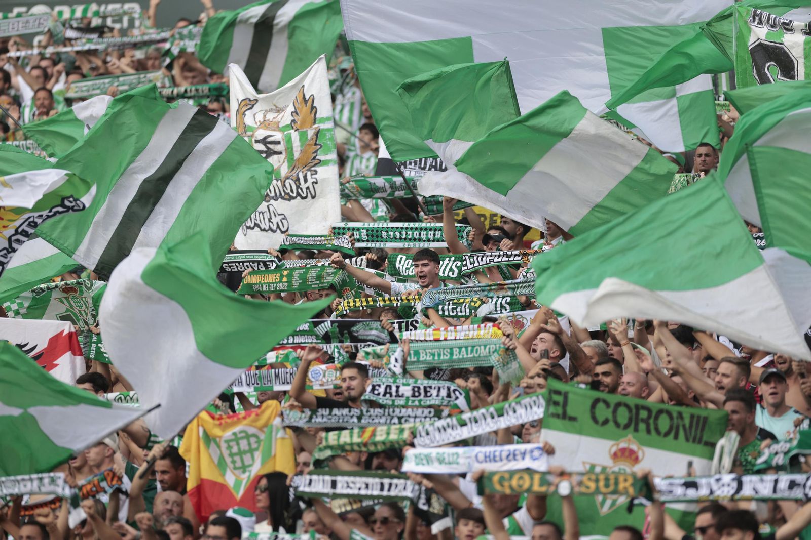 Búscate en las fotos del Betis - Athletic Club