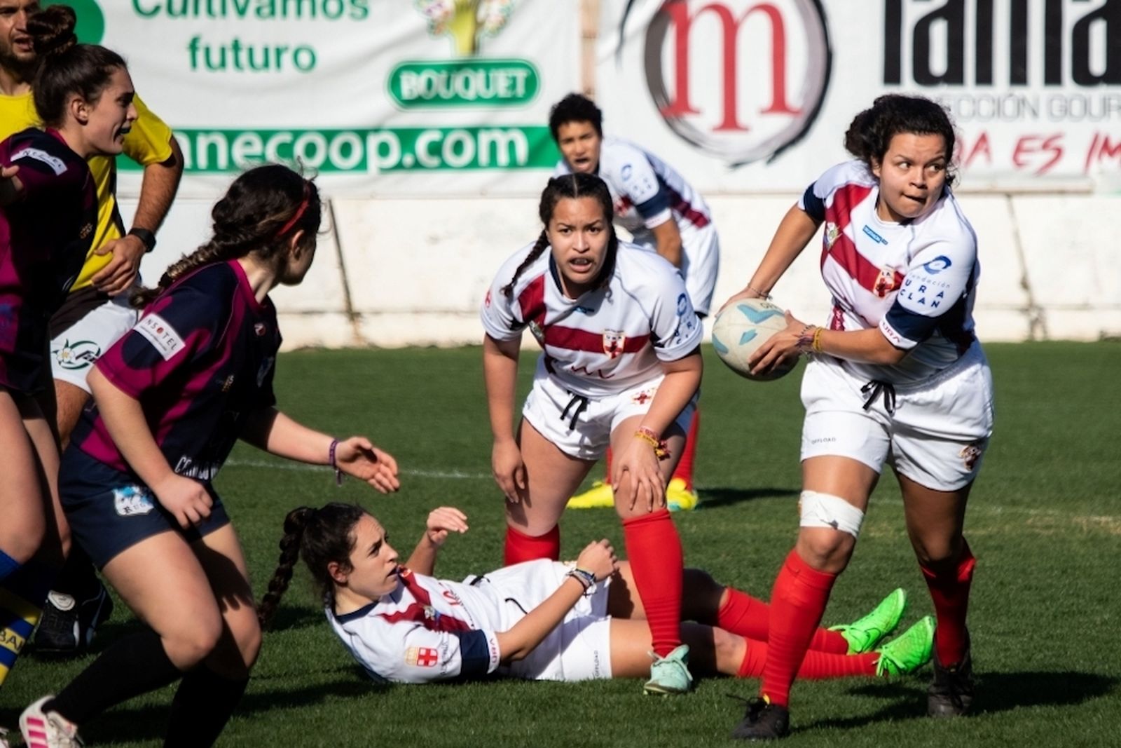 Imagen de uno de los partidos.