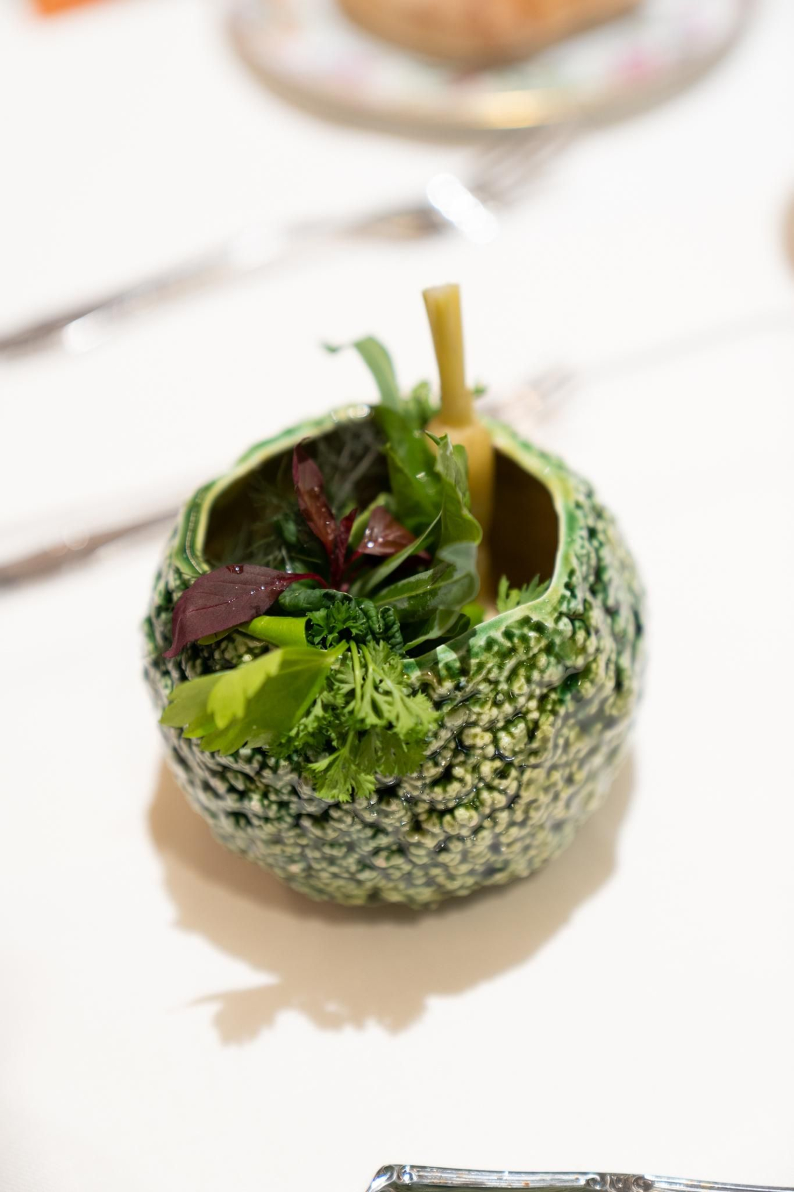 Verduras de cultivo desterrado.