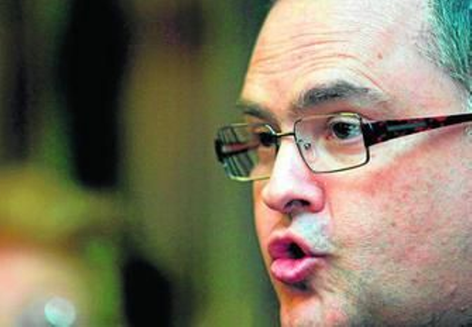 Fernando de Rosa, durante la entrevista.