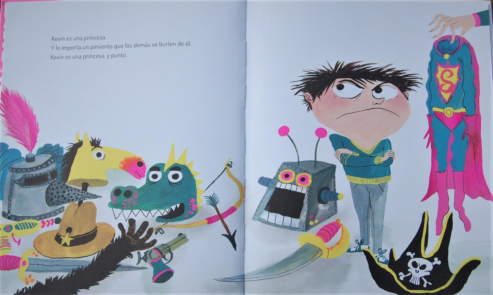 Una de las ilustraciones de 'Princesa Kevin'.