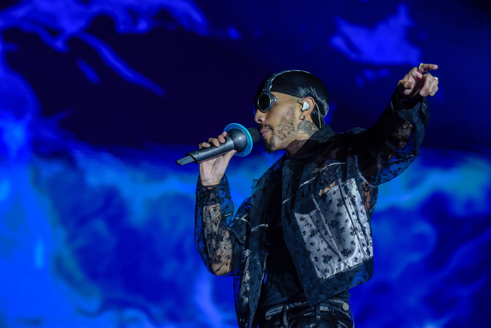 El concierto de Rauw Alejandro, en imágenes