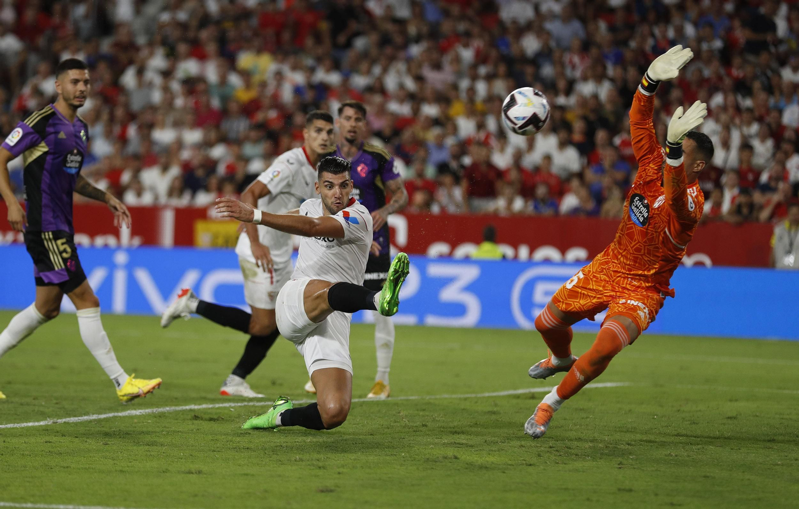 Las imágenes del Sevilla-Valladolid