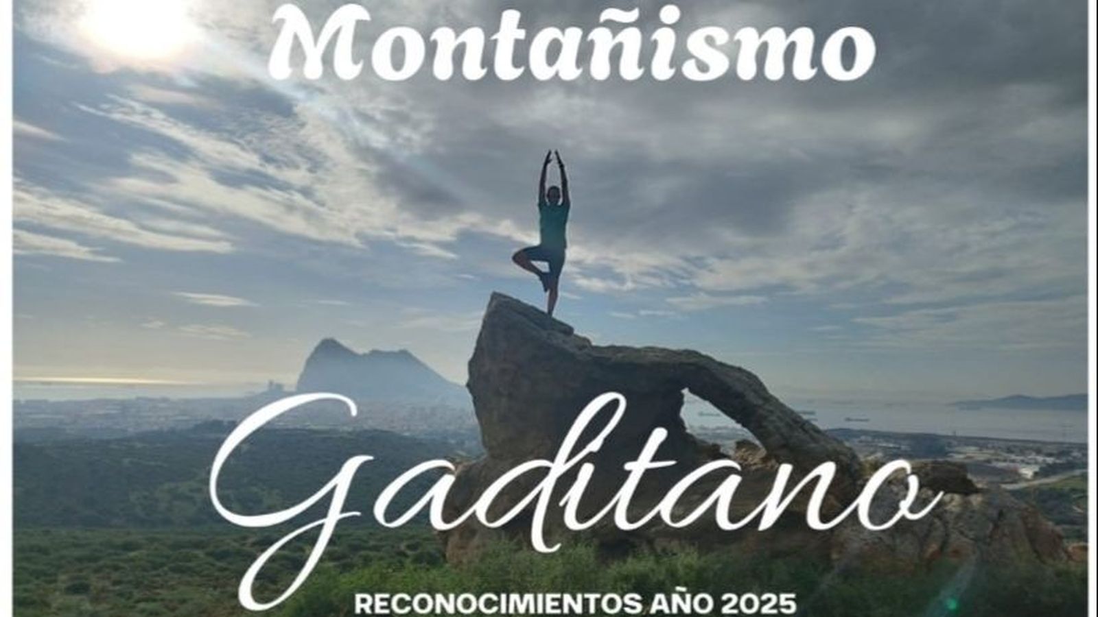Cartel de la V Gala del Montañismo Gaditano.
