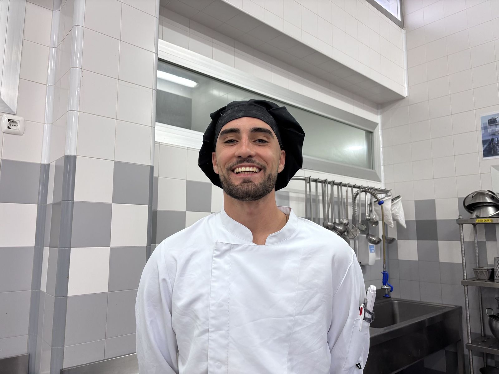 Jorge Herreras, el chico de Caleta de Vélez que se ha presentado a los premios Promesas de la Alta Cocina de Le Cordon Bleu de Madrid