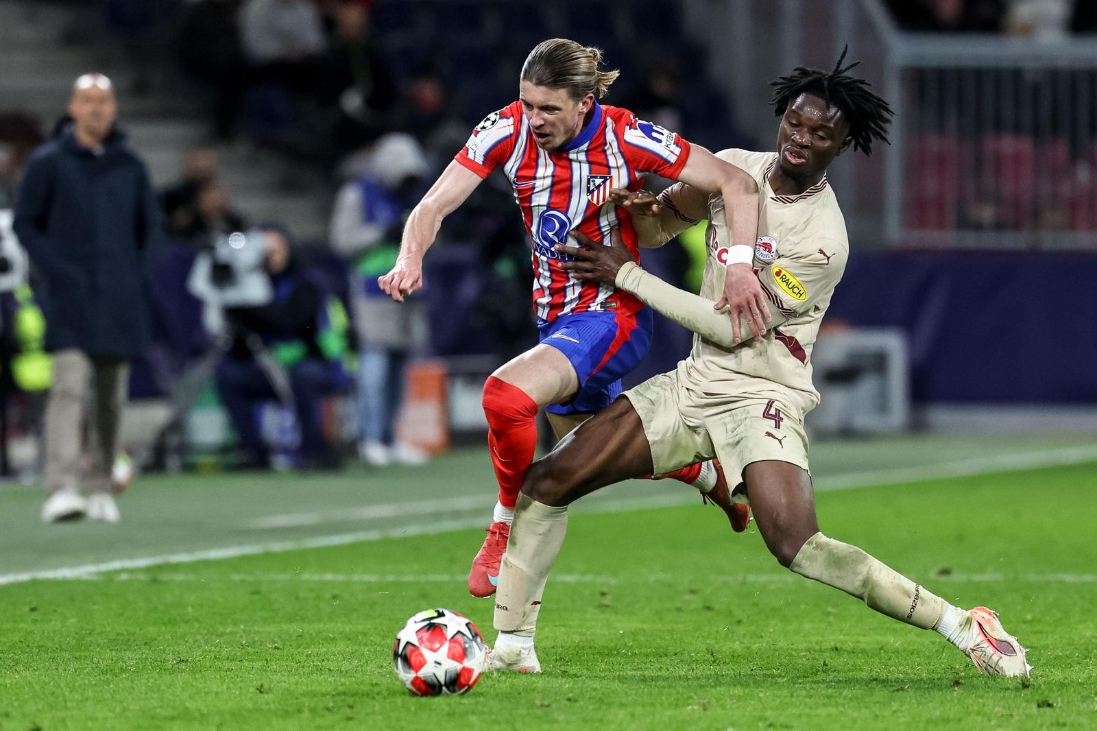 Las fotos del Salzburgo - Atlético de Madrid