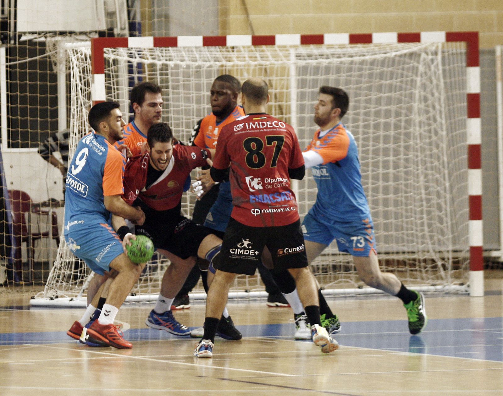 Vista Alegre acogió el último derbi entre el Cajasur CBM y el Ars Palma del Río en 2017.