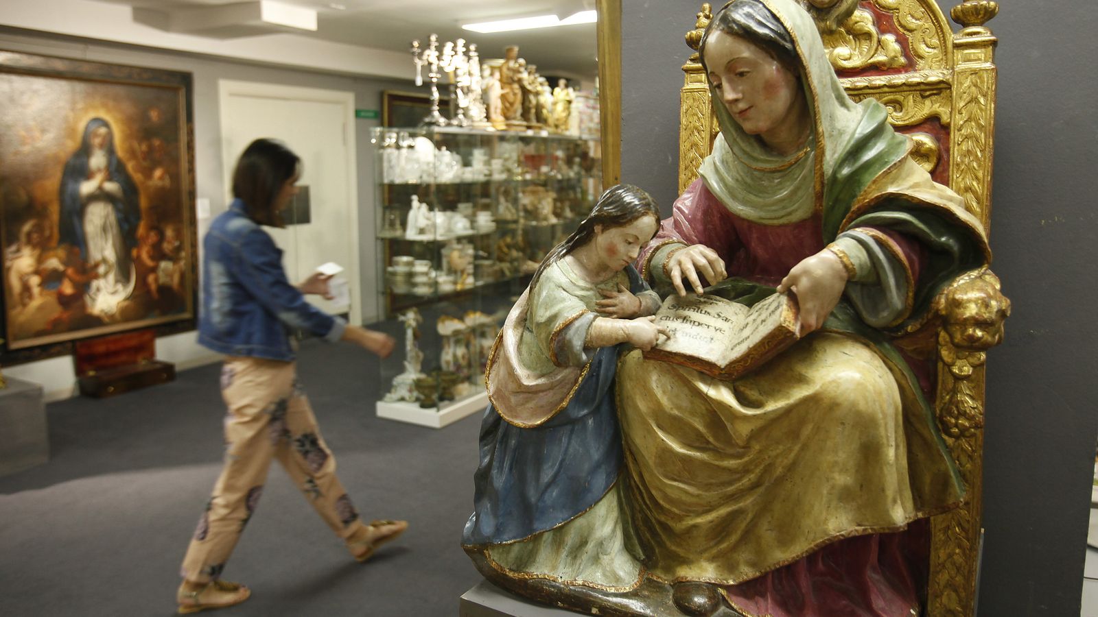 'La educación de la Virgen', de La Roldana.