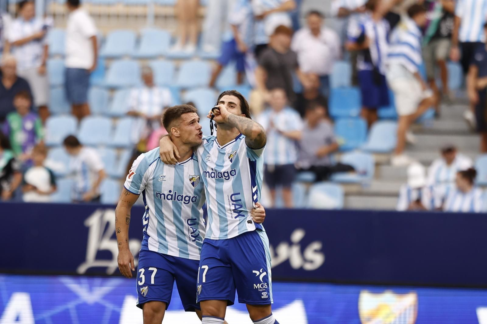 Las fotos del Málaga - Andorra