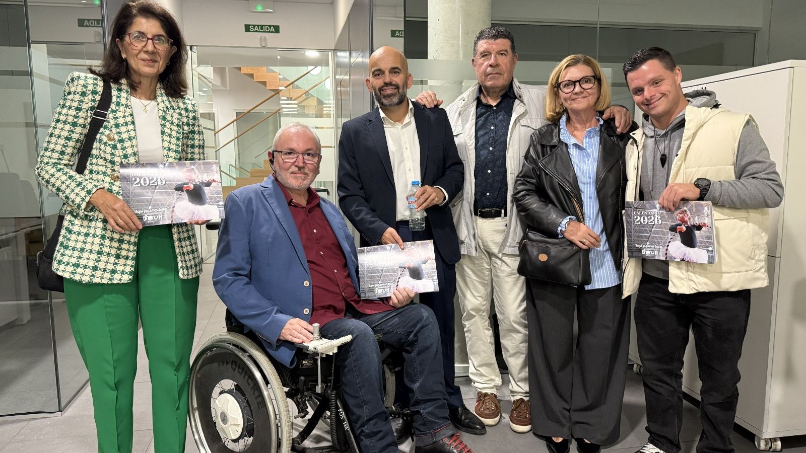 Representantes de Asociaciones de Personas con Discapacidad con Asalsido.